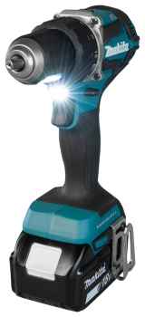 Makita DDF484Z 18 Volt Akku-Bohrschrauber, Solomaschine ohne Akku, ohne Ladegerät, 54Nm, Vollmetallplanetengetriebe