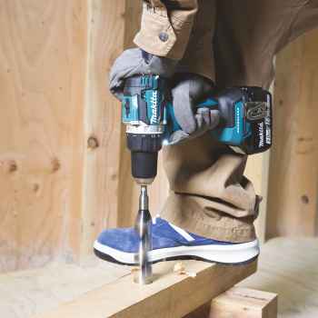 Makita DDF484Z 18 Volt Akku-Bohrschrauber, Solomaschine ohne Akku, ohne Ladegerät, 54Nm, Vollmetallplanetengetriebe