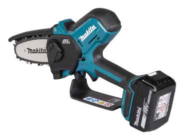 Makita DUC101Z Akku Kettensäge, 18 Volt, Solomaschine, leichte kompakte Astsäge inklusive Rundfeile zum Nachschärfen und Kettenöl