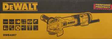 DeWalt DWE 4257 Winkelschleifer, Ø 125mm, 1500 W, variable Drehzahlregelung