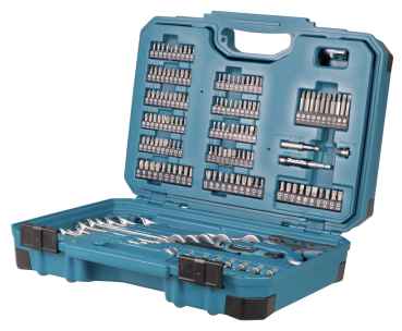 Makita Werkzeug-Set 231-teilig im Koffer, 2 Umschaltknarren, etc.