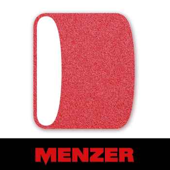 Menzer Schleifbaender 200 x 750mm, Ruby Keramik, 10 Stueck, Korn 24, fuer Bandschleifmaschinen, z.B. BSM 750, Bona, FG, Janser, Lägler, Pallmann, etc.
