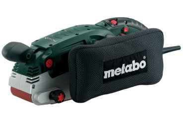Metabo BAE 75 Bandschleifer mit Maschinenstäder und STARTERSET Schleifband zum Mehrwert von ca. 15 Euro