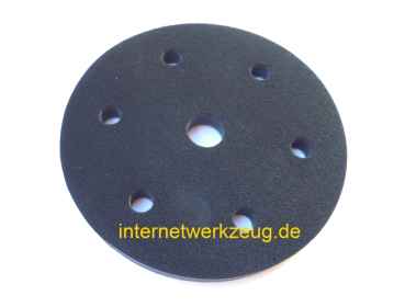 Menzer Klettpad, Wechselpad, Wechselpolster, gelocht, 225mm, für LHS 225 Vario
