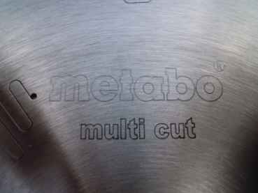 Metabo Hartmetall Kreissägeblatt multi cut, 216x30,60 FZ/TZ, 5°neg. 628083000