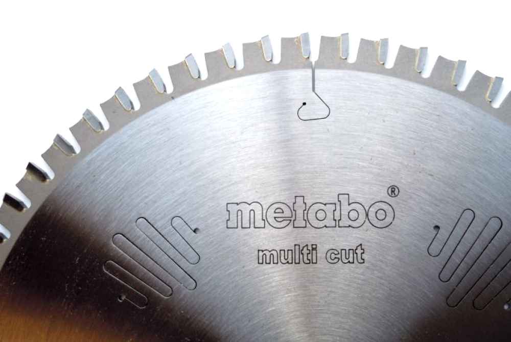 Metabo Kreissägeblatt HW/CT 254x30, 80FZ/TZ 5°, multi cut, z.B. für Metabo TS 254