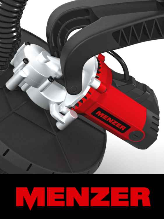 Menzer LHS 225 Vario, Trockenbauschleifer und Starterset, gebraucht mit Garantie