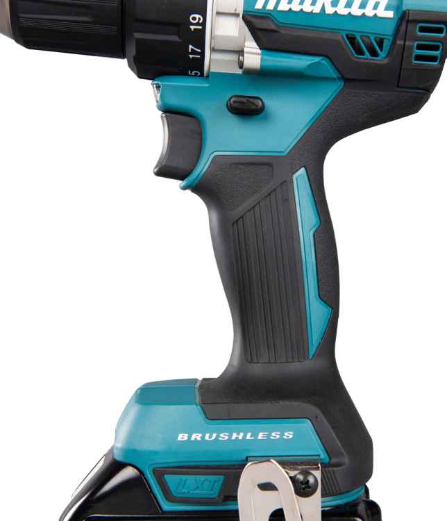 Makita DDF484Z 18 Volt Akku-Bohrschrauber, Solomaschine ohne Akku, ohne Ladegerät, 54Nm, Vollmetallplanetengetriebe