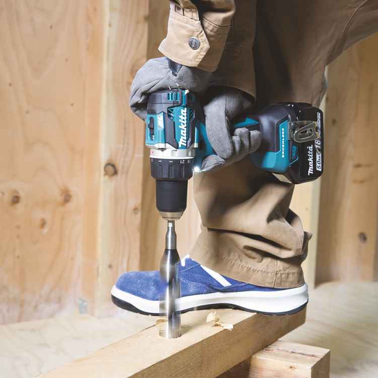 Makita DDF484Z 18 Volt Akku-Bohrschrauber, Solomaschine ohne Akku, ohne Ladegerät, 54Nm, Vollmetallplanetengetriebe