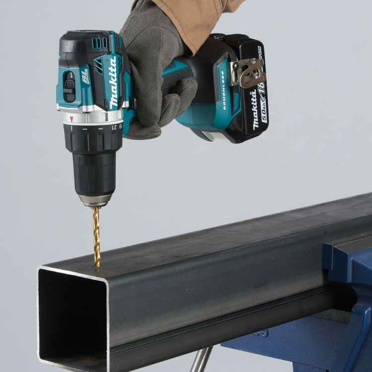 Makita DDF484Z 18 Volt Akku-Bohrschrauber, Solomaschine ohne Akku, ohne Ladegerät, 54Nm, Vollmetallplanetengetriebe