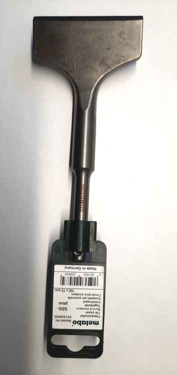 Metabo Fliesenmeißel SDS-Plus, 165 x 75 mm, gekröpft, original, spezialgehärtet