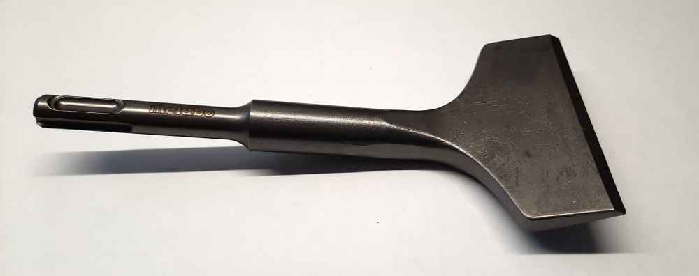 Metabo Fliesenmeißel SDS-Plus, 165 x 75 mm, gekröpft, original, spezialgehärtet