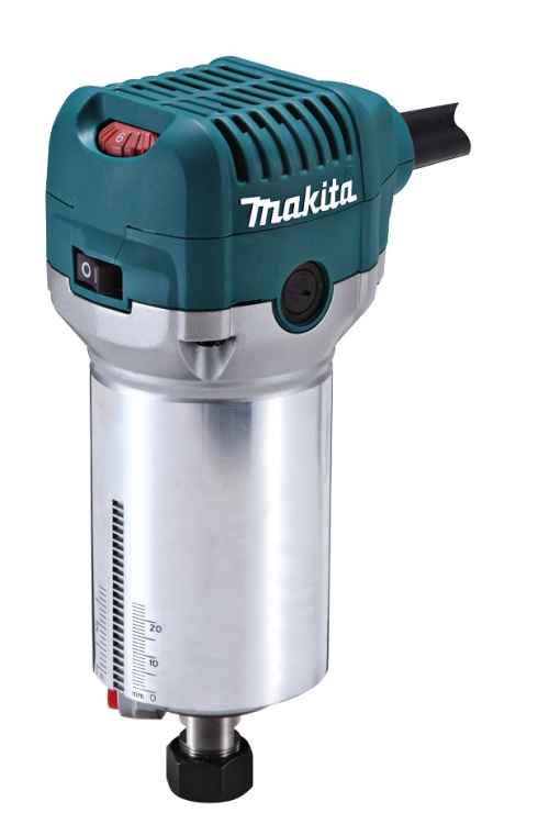Makita RT0702CX2J Oberfräse, Trimmer, Ober-/Kantenfräsmodule, Innentrageteasche, Makpac, zusätzliches hochwertiges Metabo Hand-Multitool zum Mehrwert!