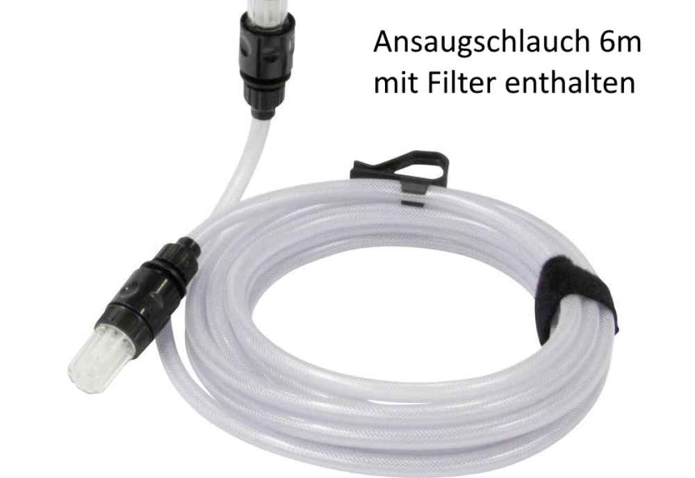 Makita DHW180Z Akku-Druckreiniger mit Filter, Lanze, Variodüse, Ansaugschlauch 6m, 8 oder 24 bar, für Baustelle, Jagd, Haus u. Garten